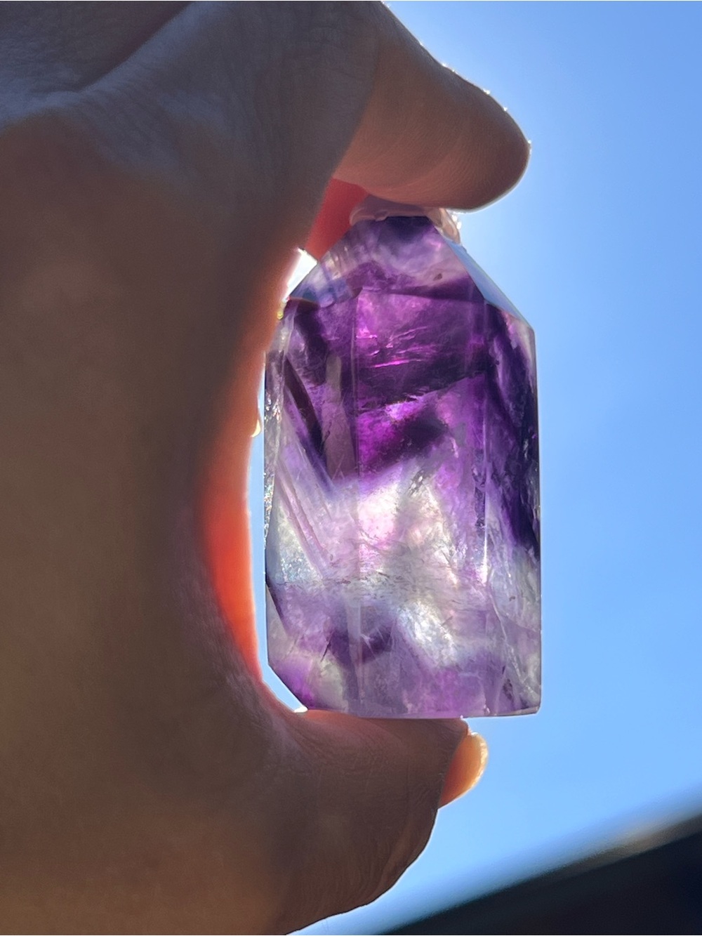 Fluorite (7) tower | crystal